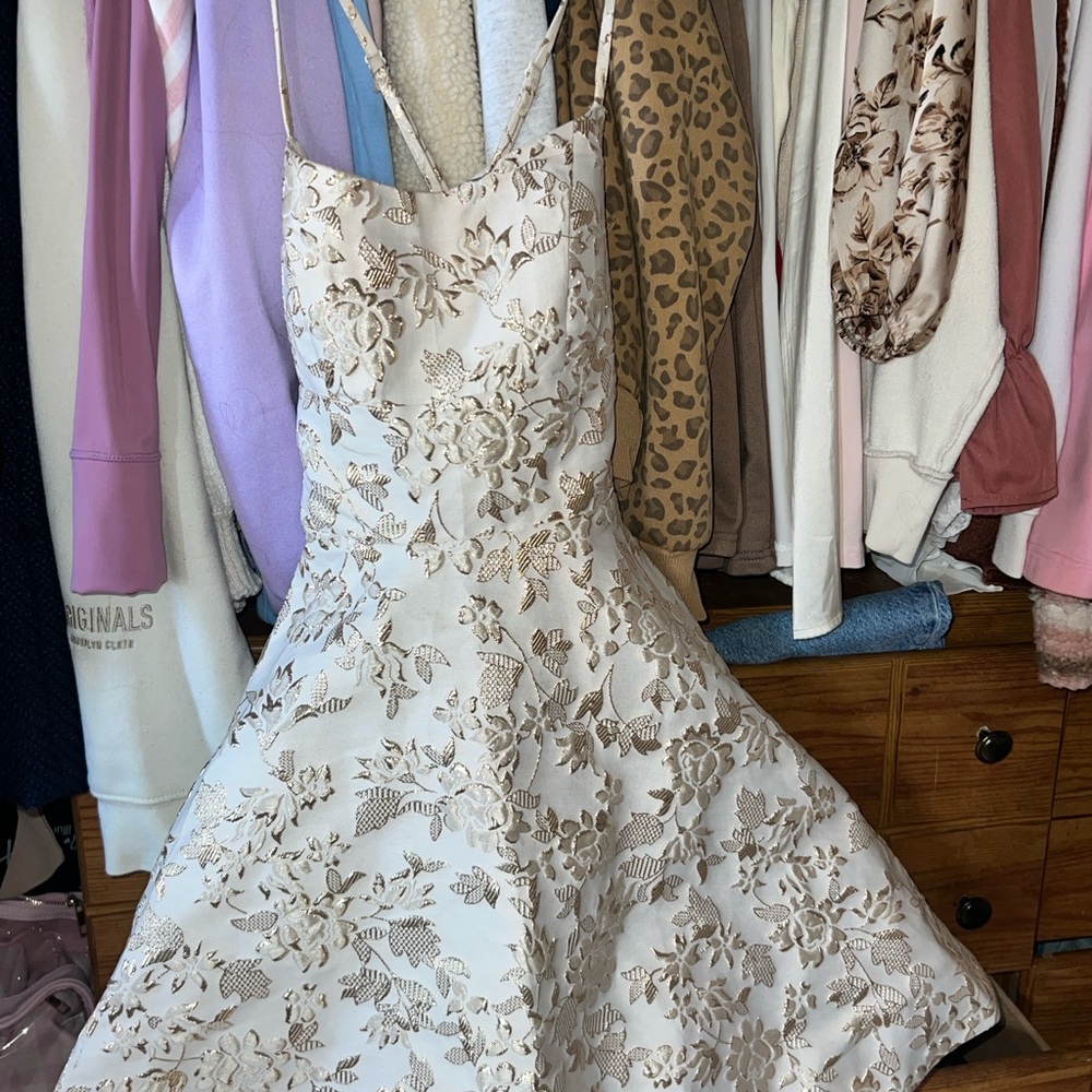 Floral Embroidered Dress